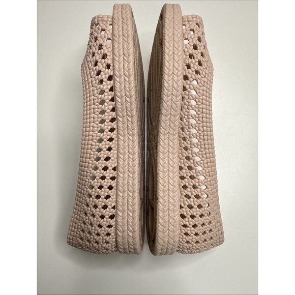 Melissa + Jason Wu Open Toe Camilla Woven Jelly Sandals Size 8 - Picture 6 of 11